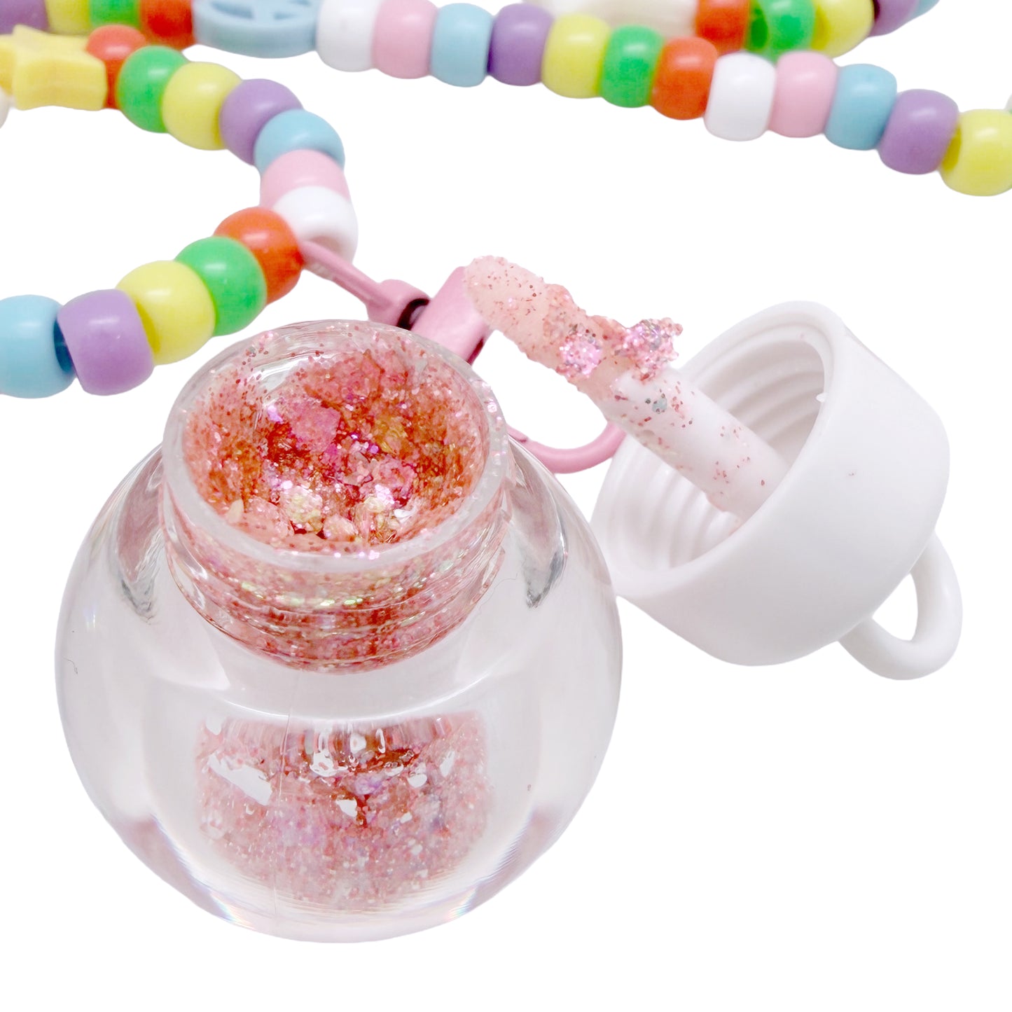 Popstar Interchangeable Glitter Kandi Necklace