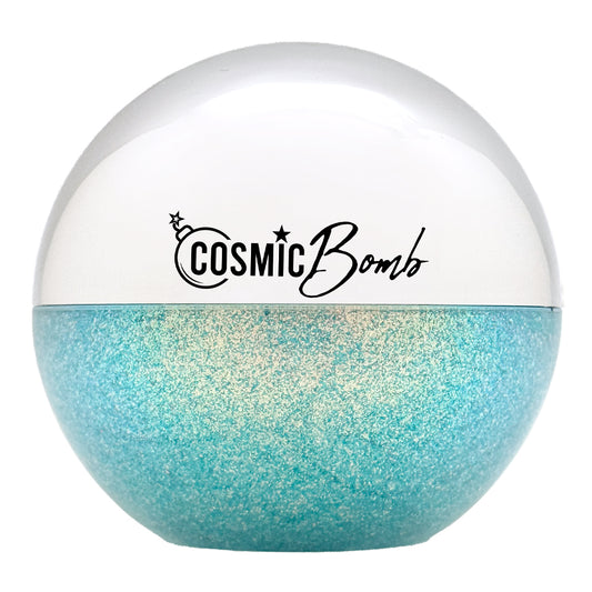 Cosmic Spark - Mint Cosmos Festival & Rave Glitter Makeup