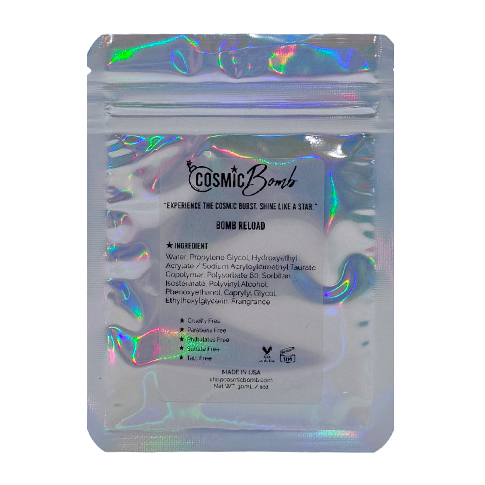 Cosmic Spark - Lightyear Bomb Reload Festival & Rave Glitter Makeup