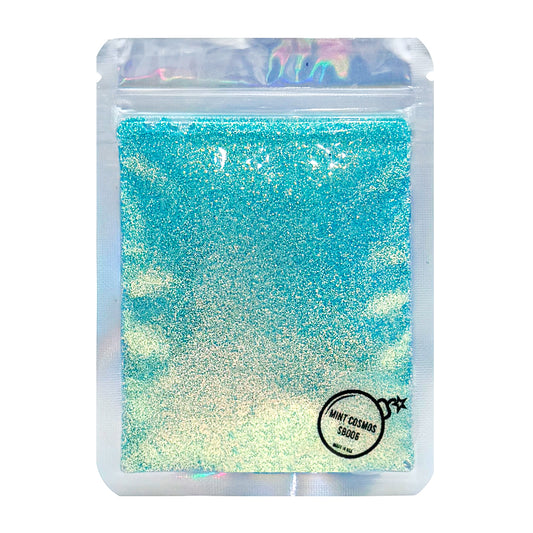 Cosmic Spark - Mint Cosmos Bomb Reload Festival & Rave Glitter Makeup