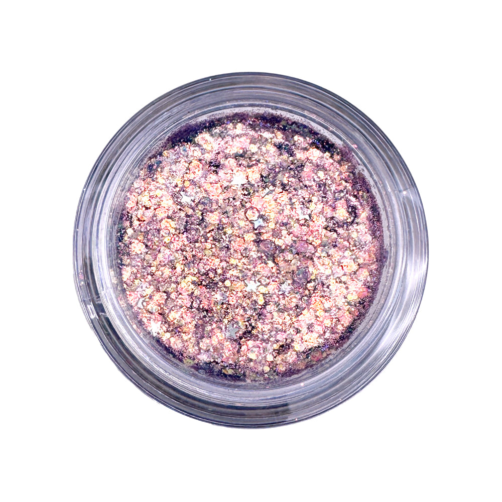 Cosmic Light - Twilight Festival & Rave Glitter Makeup