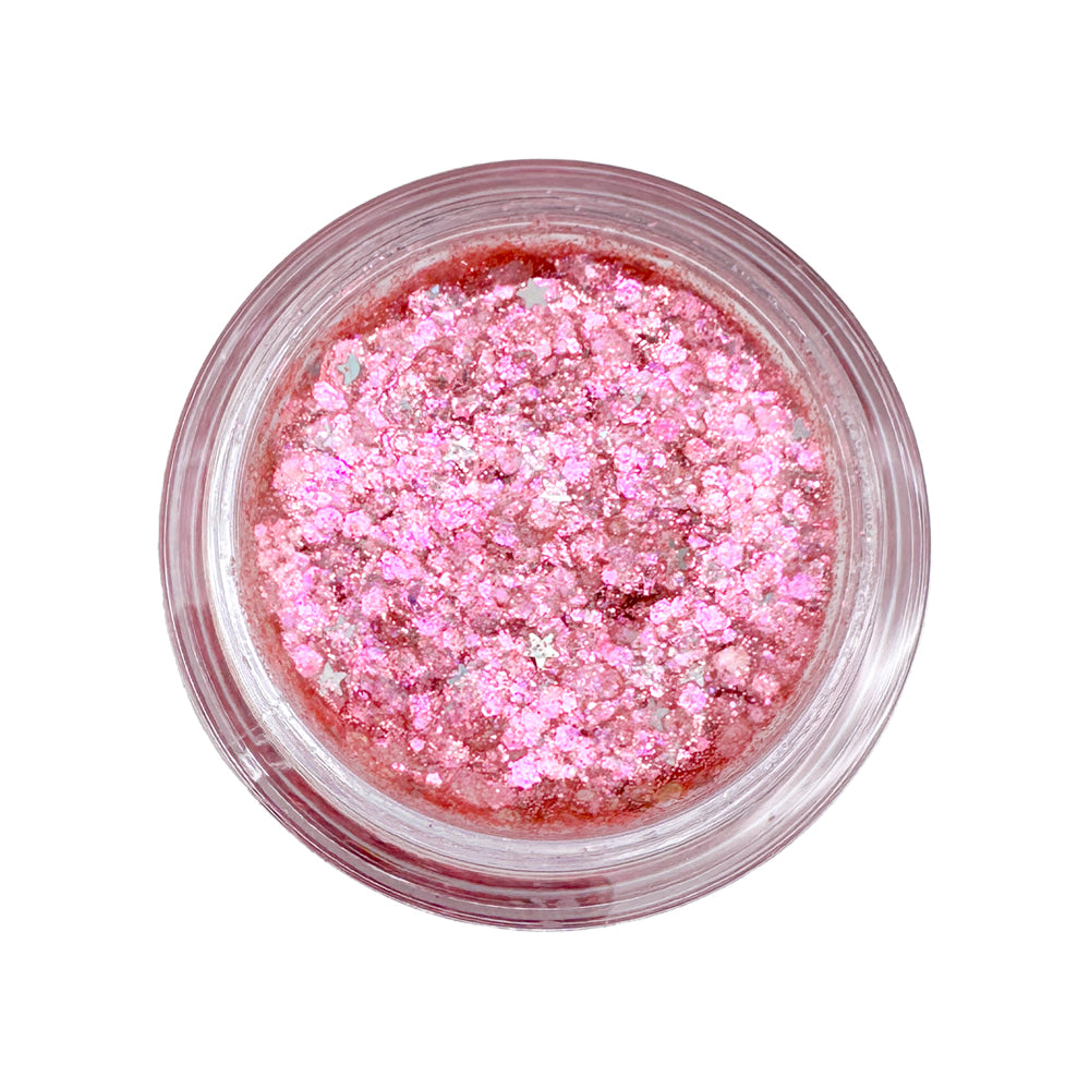 Cosmic Light - Cosmic Festival & Rave Glitter Makeup