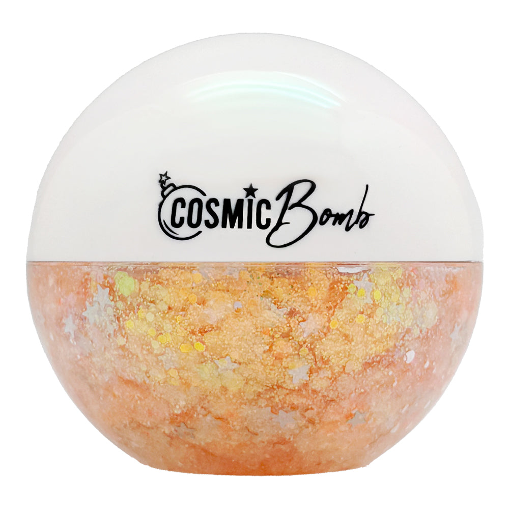 Cosmic Light - Citrus Spark Festival & Rave Glitter Makeup