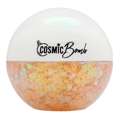 Cosmic Light - Citrus Spark Festival & Rave Glitter Makeup