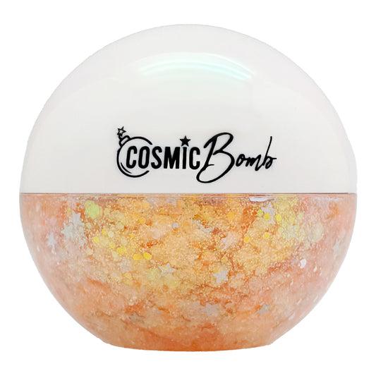 Cosmic Light - Citrus Spark Festival & Rave Glitter Makeup
