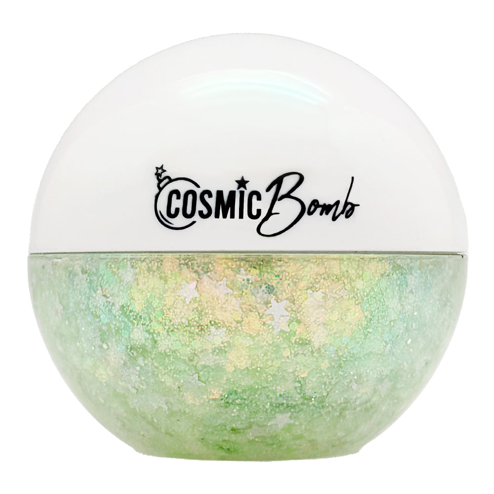 Cosmic Light - Lime Light 
Festival & Rave Glitter Makeup