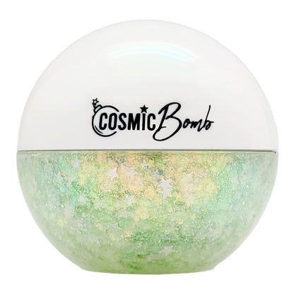 Cosmic Light - Lime Light 
Festival & Rave Glitter Makeup
