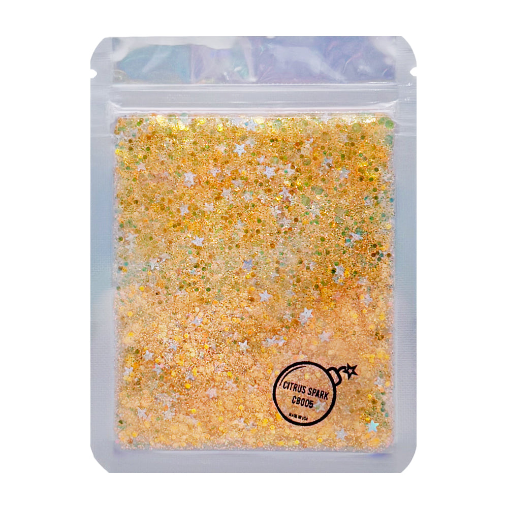 Cosmic Light - Citrus Spark Bomb Reload Festival & Rave Glitter Makeup