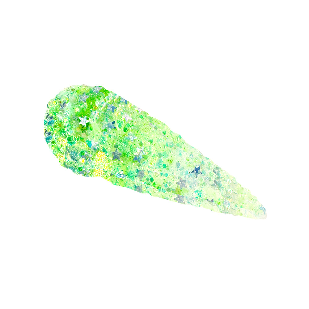 Cosmic Light - Lime Light Bomb Reload Festival & Rave Glitter Makeup