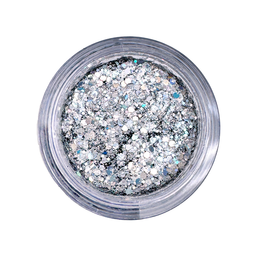 Cosmic Burst - Supernova Festival & Rave Glitter Makeup