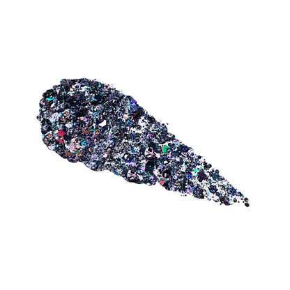 Cosmic Burst - Eclipse Festival & Rave Glitter Makeup
