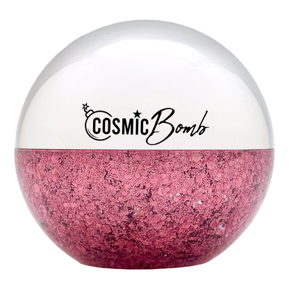 Cosmic Burst - Celestial Rose Festival & Rave Glitter Makeup