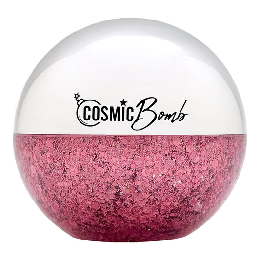 Cosmic Burst - Celestial Rose Festival & Rave Glitter Makeup