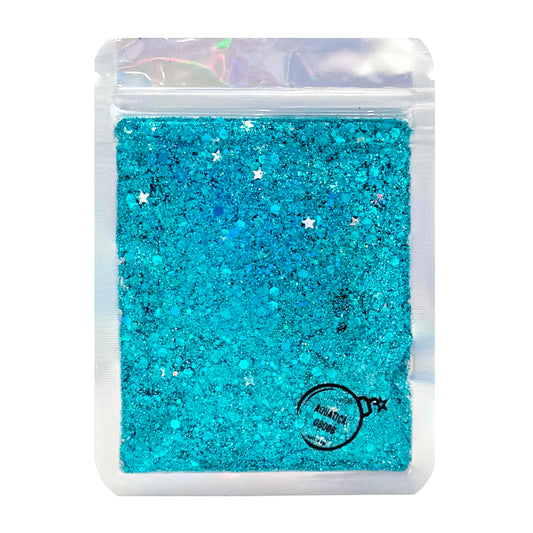 Cosmic Burst - Aquatica Bomb Reload  Festival & Rave Glitter Makeup