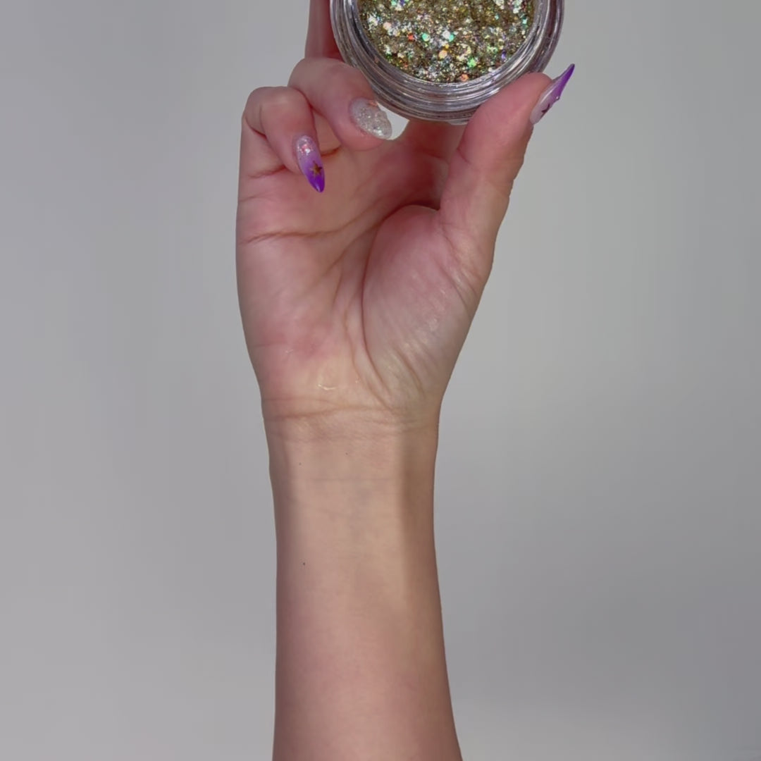 Cosmic Burst - Sunbeam Aura Bomb Reload Festival & Rave Glitter Makeup