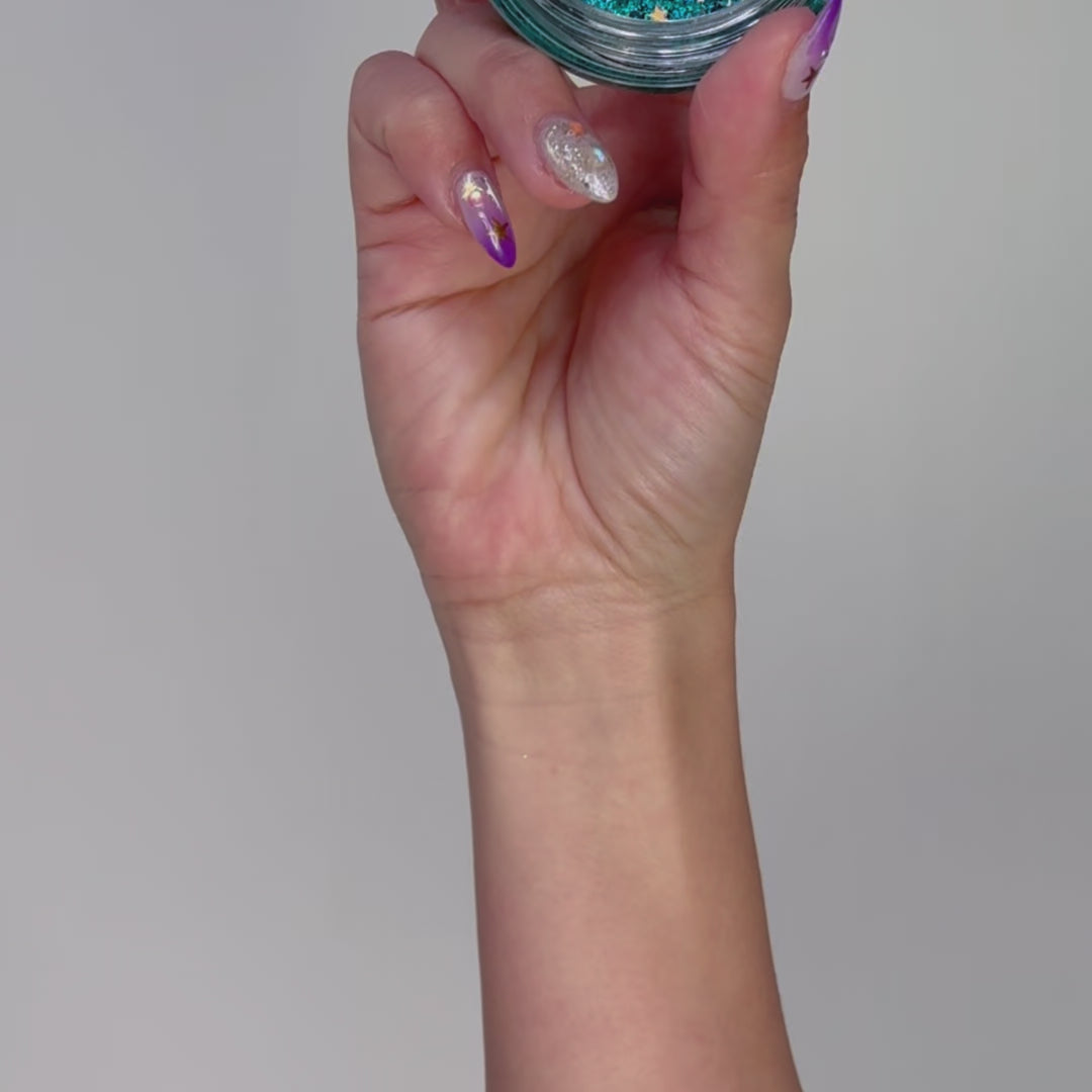Cosmic Burst - Aquatica Bomb Reload  Festival & Rave Glitter Makeup