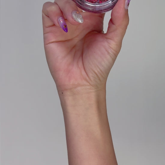 Cosmic Burst - Celestial Rose Bomb Reload Festival & Rave Glitter Makeup