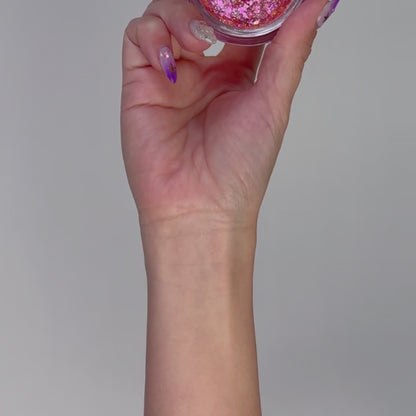 Cosmic Light - Cosmic Bomb Reload Festival & Rave Glitter Makeup